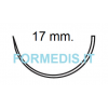 SUTURA ASSORBIBILE IN ACIDO POLIGLICOLICO PGA RAPID AGO 17 MM. 1/2 CERCHIO CILINDRICO USP 4-0